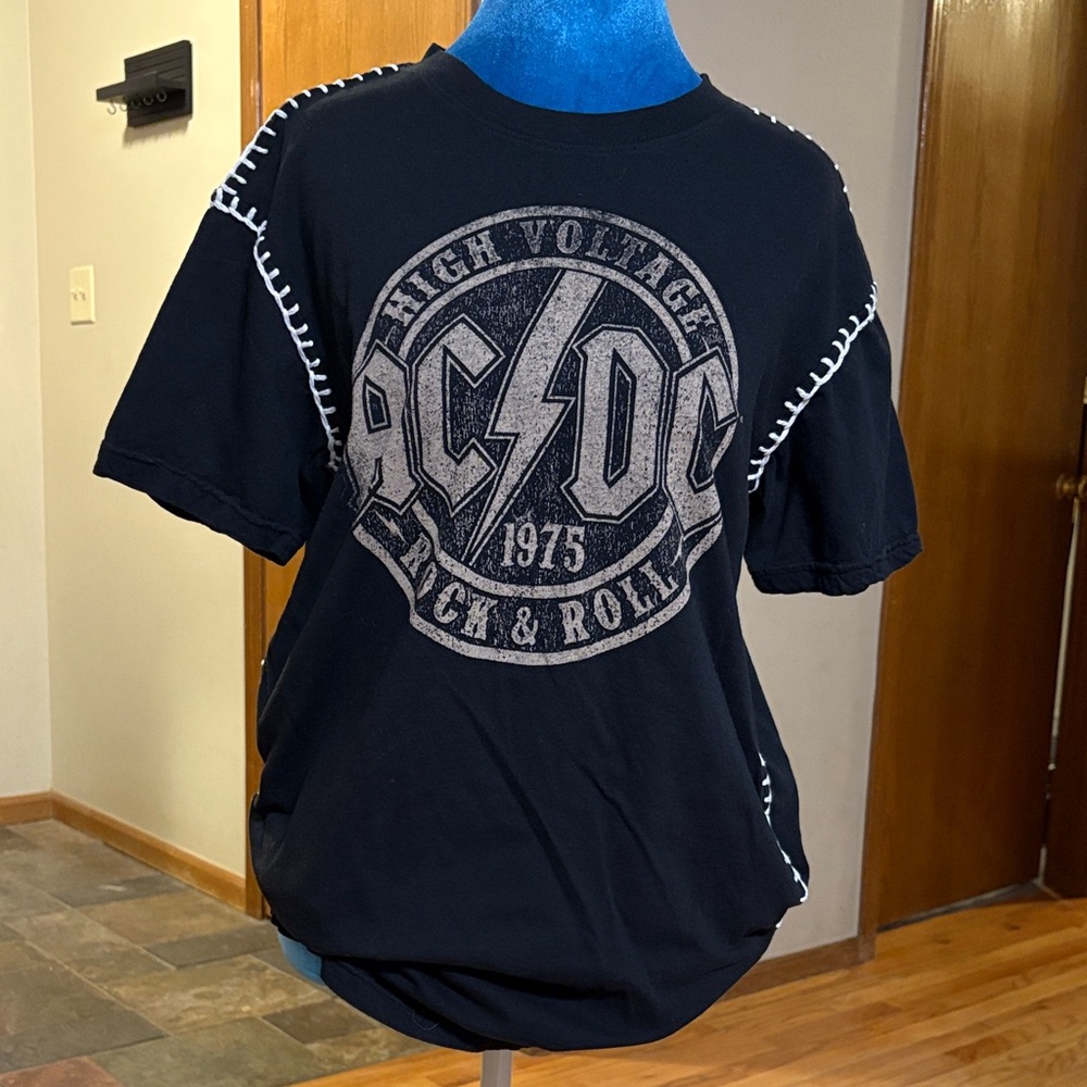 AC/DC Black High Voltage Tee
